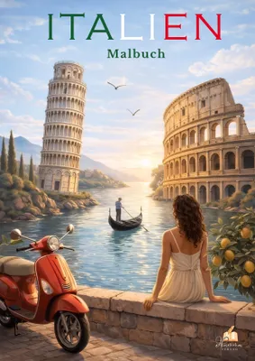 Produktbild von ITALIEN Malbuch für Erwachsene mit 50 wunderschönen Ausmalmotiven