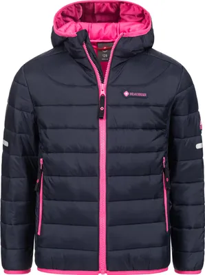 Produktbild von Höhenhorn Krocko Kinder Jacke Dunkelblau/Pink Gr. 152