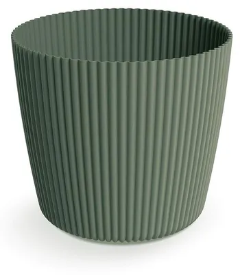 Immagine prodotto di Prosperplast s.r.o. Vaso da fiori MILLY ROUND verde scuro 10,9 cm