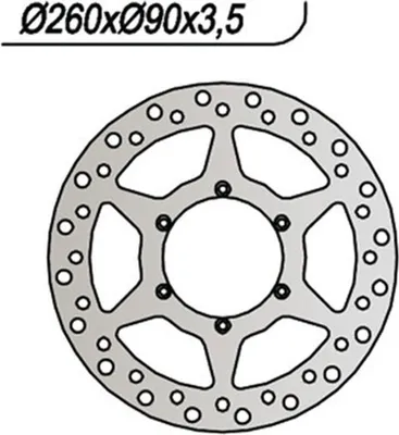 Produktbild von NG Bremsscheibe 260mm 728