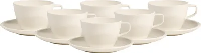 Produktbild von Villeroy & Boch Artesano Original Café au Lait-Tasse mit Untertasse 260 ml 6er Set