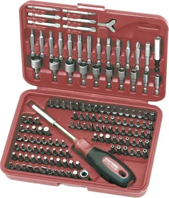 Image de Coffret Ergokraft KRAFTWERK Tournevis porte-embouts 138 Outils - 2778