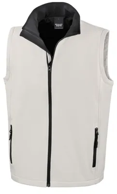 Produktbild von Result - "Printable" Weste für Herren FK1247 (XL) (Weiß/Schwarz)