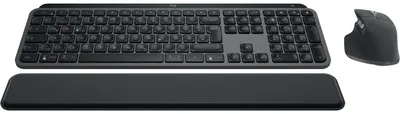 Immagine prodotto di Logitech Desktop MX Keys S Combo BOLT [DE] grigio scuro Tasti MX BT, MX Master 3S, poggiapolsi MX per B.