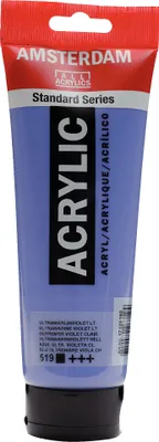 Produktbild von Amsterdam Standard Series Acrylfarbe Tube 250 ml Ultramarinviolett Hell 519