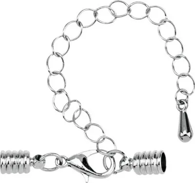 Produktbild von GLOREX 6 6201 800, Schmuckschließe, Silber, 1 Stück(e), 56 mm, 90 mm, 56 mm