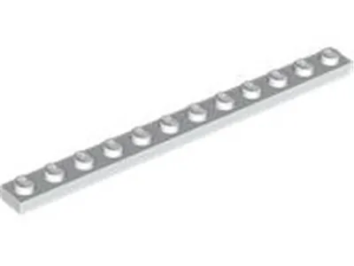 Produktbild von Lego® 1x12 Platten 60479 - 250 Stück Weiß
