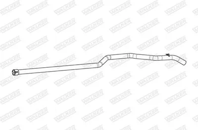 Immagine prodotto di Tubo di scarico posteriore da Walker (10909) Tubo del sistema di scarico Tubo del sistema di scarico, tubo del sistema di scarico, tubo a Y, tubo di scarico