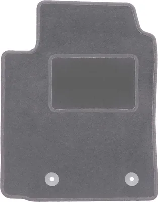 Image de Tapis de sol conducteur en velours graphite adapté à la Toyota Yaris I (1999-2005, 3 portes) – avec fixations – ajustement parfait