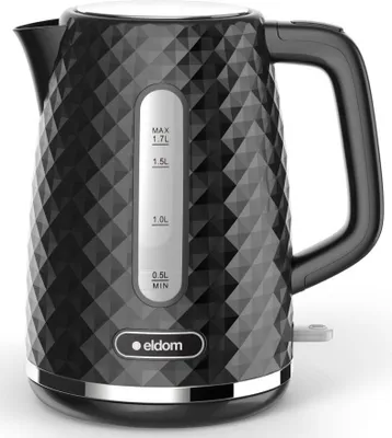 Zdjęcie produktu dla C280C ELDOM Kettle ELLI  capacity 1.7 l  power 2200 W  black  strix  black