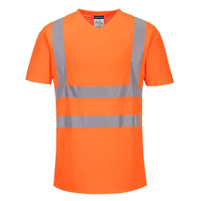 Immagine prodotto di Portwest S179 T-shirt con scollo a V e inserti in rete arancione taglia XL
