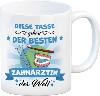 Produktbild von Beste Zahnärztin der Welt Kaffeebecher