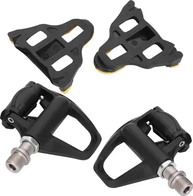 Produktbild von SPD SL Rennrad Pedale - Selbstsichernde Pedale mit abgedichteten Lagern - Rutschfest für Mountainbike BMX & Faltrad - 9/16 Zoll