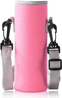 Produktbild von Neopreen Sporttas mit 750 ml Fassungsvermögen - Lichtgewicht - Schutz vor Kratzern - Tragbar mit Schultergurt - Fassungsvermögen für Flaschen