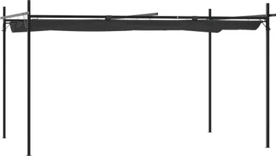 Produktbild von Pergola mit Schiebedach Anthrazit 395x292x230 cm