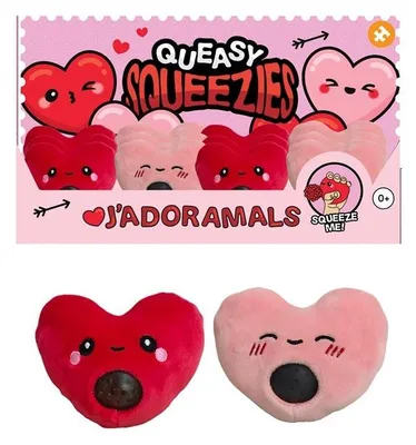 Obrázek produktu pro Plyšová smyslová hračka J'Adoramals Heart MIX – Puckator