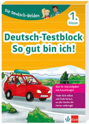 Obrázok produktu pre Die Deutsch-Helden: Deutsch-Testblock So gut bin ich! 1. Klasse