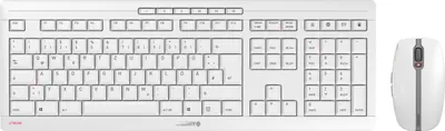 Produktbild von STREAM DESKTOP RECHARGE (weiß/grau, UK-Layout, Cherry SX-Scherentechnologie)