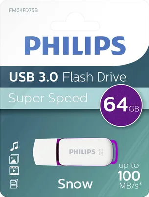 Obrázek produktu pro Philips USB 3.0 64GB Snow Edition Purple