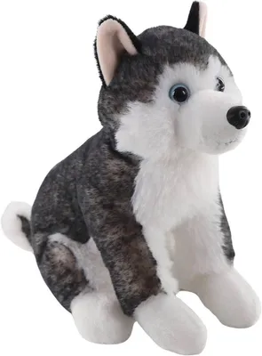 Obrázok produktu pre Sibutka s motívom huskyho, výška 20 cm