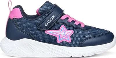 Produktbild von GEOX SPRINTYE, Sneaker in Blau, kombiniert für Kinder, Größe 36
