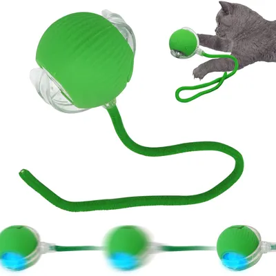 Obrázok produktu pre SORNEICDR Interaktívna guľa pre mačky, interaktívna hračková guľa, 360°, inteligentná