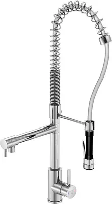 Immagine prodotto di Steinberg Série 100 robinet de cuisine, avec douchette, saillie 156mm, pivotant, 1001480, 1001480