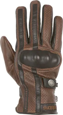 Produktbild von Helstons Eagle perforierte Motorradhandschuhe, braun, 11