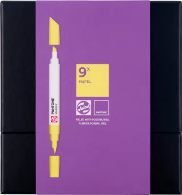 Immagine prodotto di Talens | Set di pennarelli Pantone 9x pastello