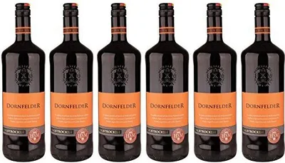 Produktbild von HXM Dornfelder Halbtrocken Rotwein Qualitätswein Rheinhessen 750ml 6er Pack