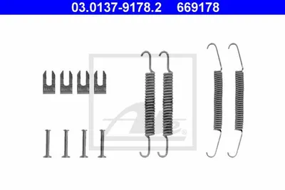 Produktbild von ATE Zubehörsatz Bremsbacken 03.0137-9178.2 für FIAT 500 Limousine