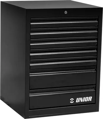 Produktbild von Unior grs Kommode 7l schwarz *auf Bestellung*