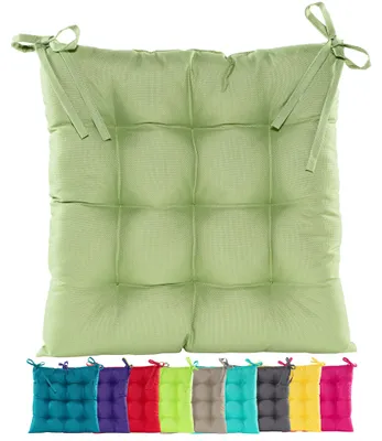 Produktbild von JACK Outdoor Stuhlkissen 38x38cm Lounge Kissen Auflage Wasserfest Sitzkissen Garten Lotus Effekt, Farbe:Mint