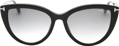 Immagine prodotto di Tom Ford - Occhiali da sole cat-eye "Isabella 2" da donna SY635 (Taglia unica) (Nero)