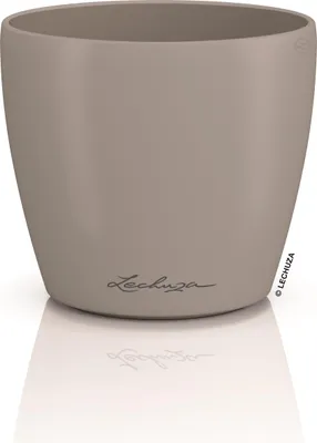 Obrázek produktu pro Lechuza Obal Classico Color Deco, průměr 10 cm, písková hnědá