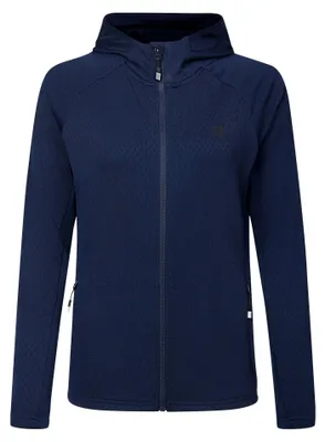 Imagen del producto de Dare 2B - "Ventura", prenda intermedia para mujer, con capucha, de tejido elástico RG13345 (talla 40 DE), color azul marino