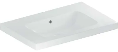 Immagine prodotto di Geberit iCon Light lavabo, 75 cm x 48 cm, sans trou pour robinetterie, avec trop-plein,501839, 501.839.00.4, 501.839.00.4