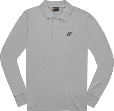 Image de Polo FC-Moto Long Run Langarmshirt, gris, S