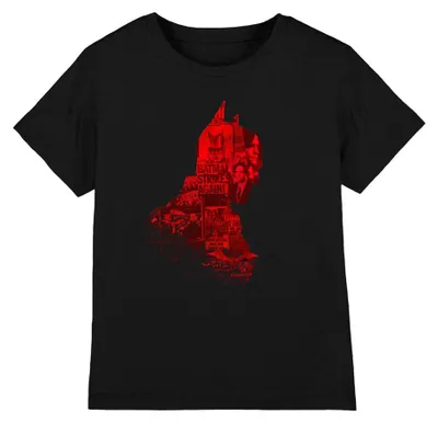 Image de T-shirt enfant Batman - "Actualités 2022" - Modèle TV40910 (taille 116) - Noir