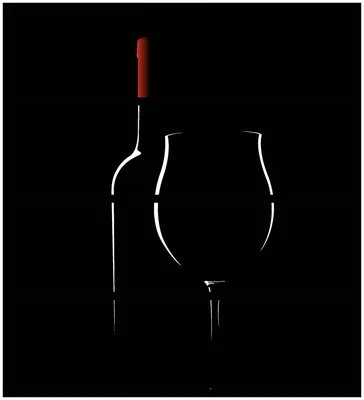 Produktbild von Wallario Möbelfolie / Aufkleber, geeignet für Ikea Malm Kommode mit 4 Schubfächern - Rotwein bei Nacht