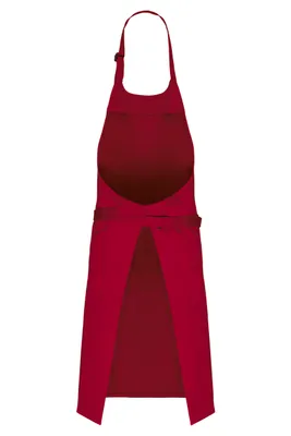 Produktbild von Kariban Schürze mit Tasche aus Baumwolle