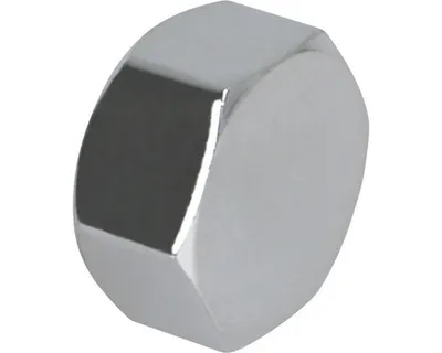 Obrázek produktu pro Víčko 6hran 1" mosaz chrom