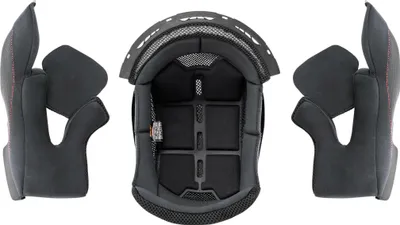 Zdjęcie produktu dla ACERBIS Czarna wyściółka do kasku X-STREET FS 816 rozmiar S