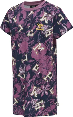 Produktbild von hummel hmlDRAMA T-SHIRT DRESS S/S - BORDEAUX - 128