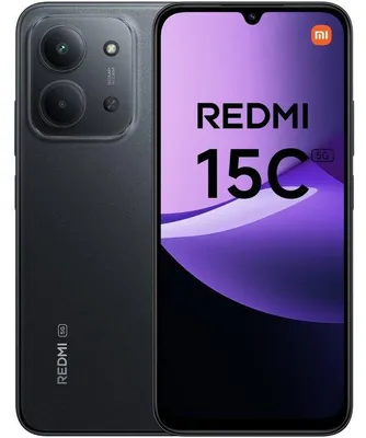Obrázok produktu pre Smartfón Xiaomi Redmi Note 15C 5G, 4 GB RAM, 256 GB, čierna farba