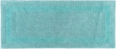 Obrázek produktu pro HOMESCAPES koupelnový běhoun aqua 40x100 cm ze 100% bavlny