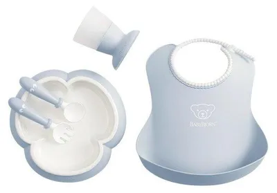 Obrázok produktu pre BABYBJÖRN Detská jedálenská súprava Pastelová modrá