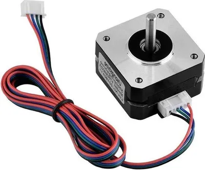 Obrázek produktu pro Příslušenství pro 3D tisk – krokový motor 42 x 42 x 23 mm – krokový motor extruderu pro 3D tiskárny a CNC frézky.