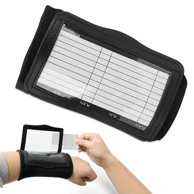 Productafbeelding van Armband Playbook voor Voetbal en Softbal, Herbruikbare Coaching Notitiekaarten
