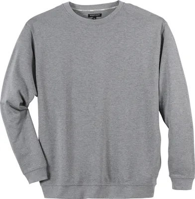 Produktbild von Redfield Sweatshirt hellgrau melange Übergröße